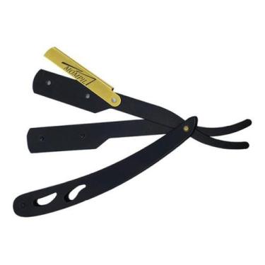 Imagem de Navalhete Navalha De Barbear Profissional - Inox - Mn-200 - Mompil