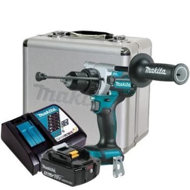 Imagem de Furadeira Parafusadeira Makita A Bateria 18v 5ah Dhp486z + Carreg Ráp 