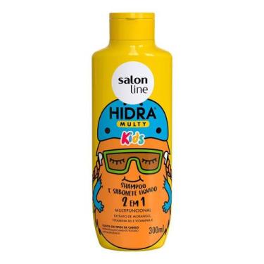 Imagem de Shampoo 2 em 1 Kids Hidra Multy 300ml  Salon Line