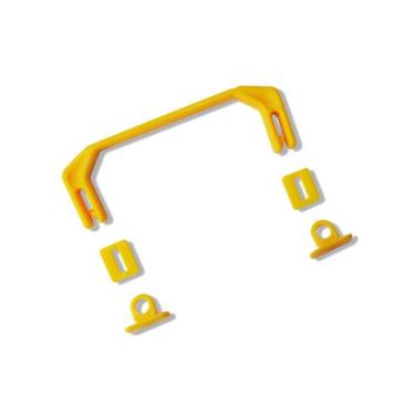 Imagem de Alça Executiva Reta Colorida Pacote C/50 - Celco, Amarelo