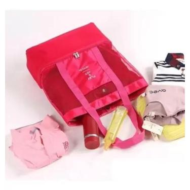 Imagem de Bolsa De Praia Com Recipiente Térmico Sacola Piquenique Play Joy - CHL