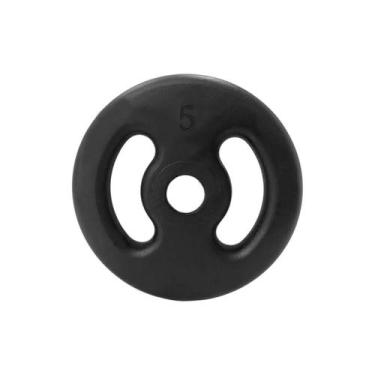Imagem de Anilha Ferro 5kgs Musculação Academia Fitness - Rei do Fitness