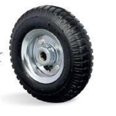 Imagem de Roda Borracha Maciça Para Carrinhos R 250X4 Pmr Até 200 Kgs - Movifaci