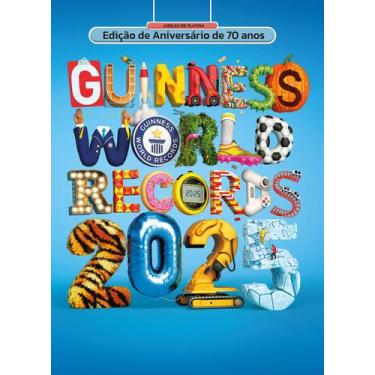 Imagem de Livro - Guinness World Records 2025  Edição de aniversário de 70 anos 