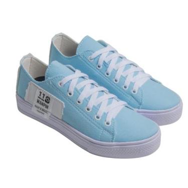 Imagem de Calçado Feminino Sapato Feminino  Barato Confortável - 110 , Azul, 36