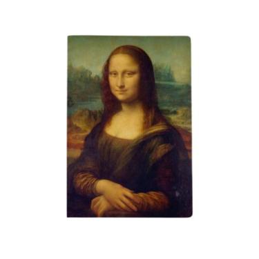 Imagem de Caderno Journal Folk Books sem Pauta 20x13,5 Monalisa
