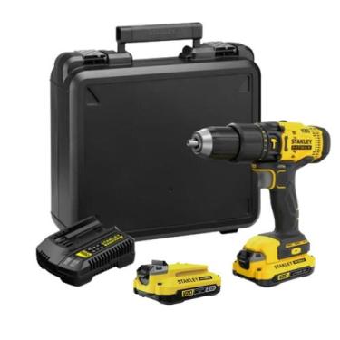 Imagem de Parafusadeira a bateria SCD711C1K com + 1 bateria 2Ah bivolt - Stanley