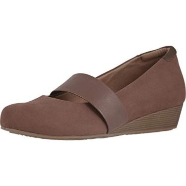 Imagem de SoftWalk Sapatilha feminina Winona Mary Jane, Marrom, Terra, 9.5 Narrow