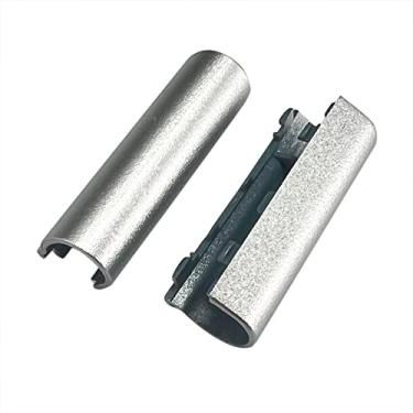Imagem de GINTAI Substituição da tampa da dobradiça do eixo da tela LCD de laptops para Dell Inspiron 3510 3511 3515 3520 3521 3525/VOSRTO 3510 3511 3520 3521 0HNFH 0TR1XD Preto (prata)