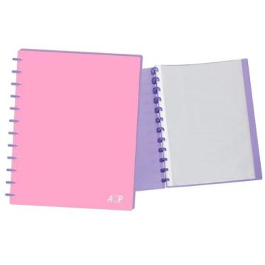 Imagem de Pasta Catalogo Inteligente com Envelopes Destacáveis Candy Cores - ACP