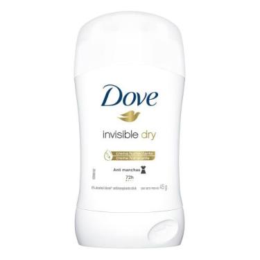 Imagem de Desodorante Dove Invisible Dry Anti Manchas 72h Stick 45g, 1