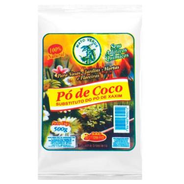 Imagem de Po De Coco 500gr Drenagem Vaso Adubo Mato Verde Ouro Verde