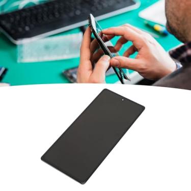 Imagem de Substituição Tela Telefone OLED 6,4 Polegadas para Pixel 6, Conjunto Digitalizador Tela Ferramentas Reparo Suporta Reconhecimento Impressão Digital, Substituição Tela para Pixel 6