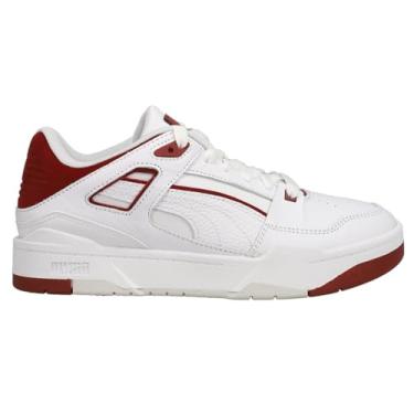 Imagem de PUMA Tênis masculino casual com cadarço Slipstream - Branco, Branco, 43
