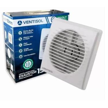 Imagem de Ventilador Exaustor para banheiro EXB 150MM Bivolt Ventisol