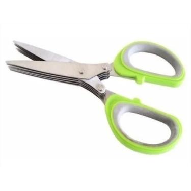 Imagem de Tesoura Multi Cortes Lamina Inox Para Verduras Vegetais  - Vi Mult Sho
