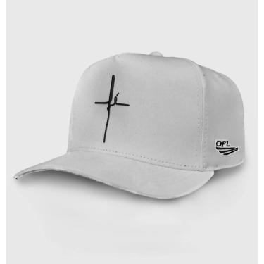 Imagem de Boné Snapback OFL FÉ Branco