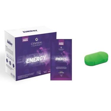Imagem de Energy Atp Limão -10g Com 30 Sanchês - Central nutrition + Porta Cápsu