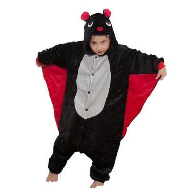 Imagem de Morcego Infantil Pijama Kigurumi Macacão Fantasia - AYERA, 6