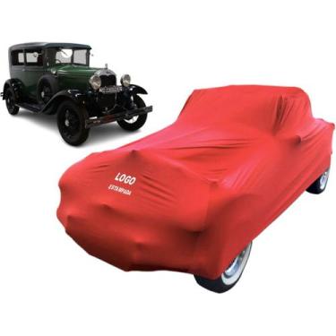 Imagem de Capa Cobrir Carro Antigo Ford Fordinho 1929 Colecionador - Mz, Vermelh