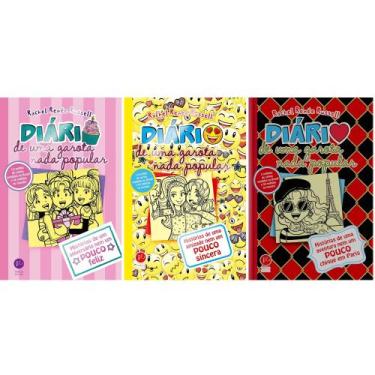 Imagem de Kit Diário De Uma Garota Nada Popular Volumes 13, 14 E 15 - Vérus