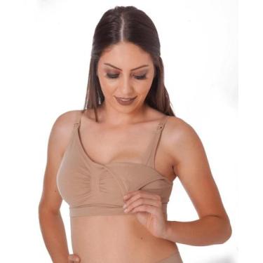 Imagem de Sutiã Amamentação Comfort Vestin 01.33.01.001 Maternidade, Bege, 42
