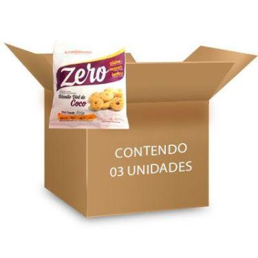Imagem de Biscoito Diet Coco Zero Glúten BomBiscoito 3un