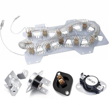 Imagem de Wibefel O elemento de aquecimento da secadora serve para Samsung DV209AEW/XAA DVE50R5200W/A3 DVE45N5300V/A3 DV219AEB/XAA DV484ETHASU/A1 DV50F9A7EVW/A2 DVE45N5300F/A3 DV210AEW/XXAA DV218 AEB/XAA