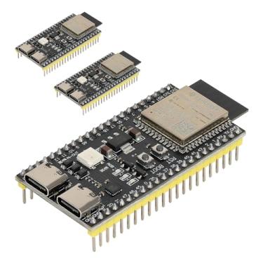 Imagem de YEJMKJ Placa De Desenvolvimento Esp32 S3 3Pcs Esp32-S3-Devkitc-1-N16R8 Wifi + Módulo Mcu Bluetooth, Processador De Microcontrolador De Núcleos Esp32-S3-Wroom-1 Tipo C Duplo Integra Funções Wi-Fi E B