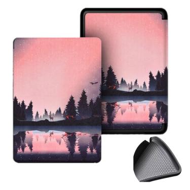 Imagem de GUKSRASO Capa para o Kindle Paperwhite e Kindle Colorsoft Signature Edition (7", 12ª Geração, Release 2024), PU e TPU Soft Traseiro com a Função Automotor/Sleep