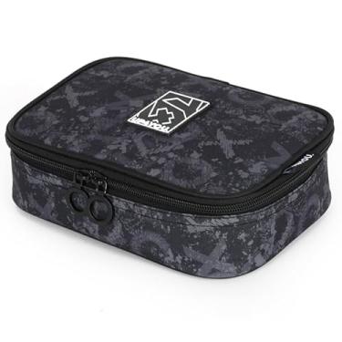 Imagem de Estojo Escolar Infantil 100 Pens Up4You by Luxcel Ref 49034 (CINZA)