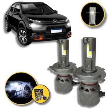 Imagem de Lâmpadas Super Led S17x Farol Alto Baixo H19 Citroen Cactus - Shocklig