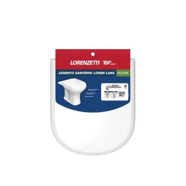 Imagem de Assento Sanitário Luna BR Retangular Tampa Vaso - Lorenzetti