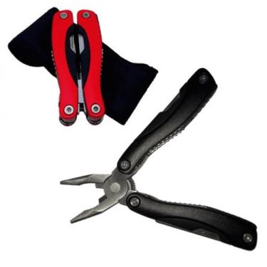 Imagem de Alicate Canivete Lixa Régua Faca Multifunções Salva Em Caso de Emergên