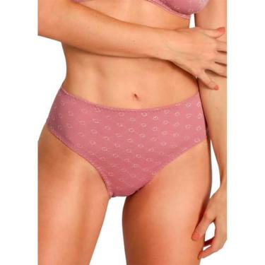 Imagem de Calcinha Alta Duloren 129733 Cuore Reforço Frontal Microfibra T. M/EG,