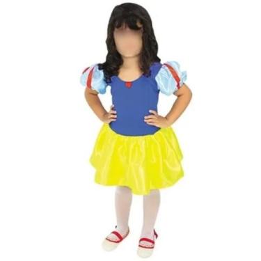 Imagem de Fantasia Infantil Branca De Neve G Carnaval Dia Das Bruxas - Toys