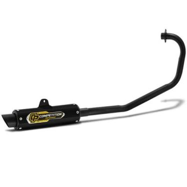 Imagem de Escapamento Pro Tork Competition Curva Preta Moto Honda Fan 160 Start 