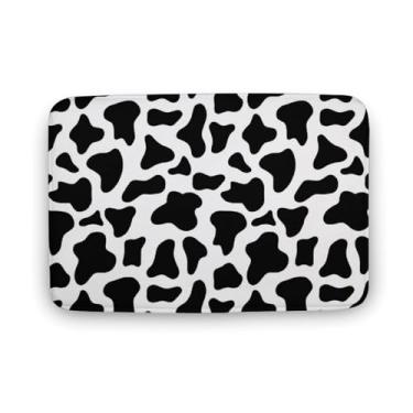 Imagem de Suwicar Tapete de porta, decoração ao ar livre, estilo vaca, capacho de boas-vindas, tapete para ambientes externos, para porta da frente 39,9 cm x 59,9 cm