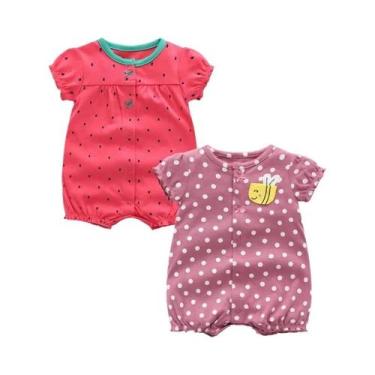 Imagem de Macacão De Bebê Recém-nascido Verão Estampa De Desenho Animado Macacõe