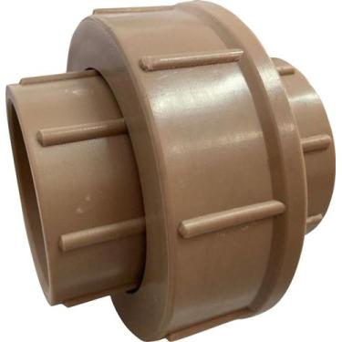 Imagem de União Encaixe 50mm para motoboma e filtros de piscinas - Pooltec, PARA