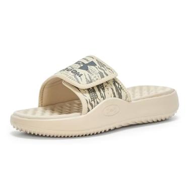 Imagem de Under Armour Sandália masculina Ignite Pro 8 Freedom Slide, (290) Areia do deserto/bronze federal/preto, 51