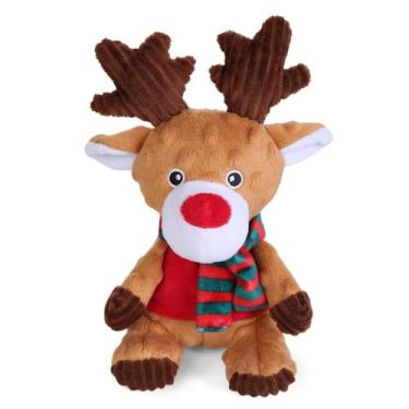 Imagem de Brinquedo de Pelúcia para Cães Blnboimrun - Alce de Natal com Guincho