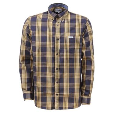 Imagem de Camisa Masculina Xadrez Azul Manga Longa Wrangler 37790