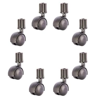 Imagem de 8 Rodízios Para Arara De Roupas Para Lojas Rodinhas