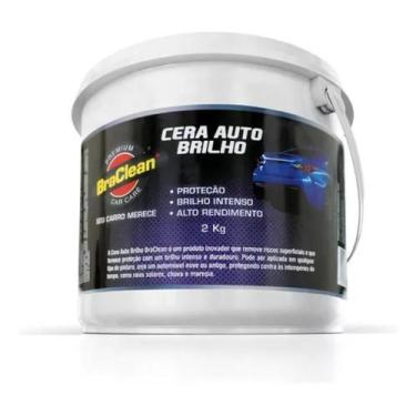 Imagem de Cera Auto Brilho 2 Kg BraClean Melhor Qualidade, Mais Desempenho E Mai