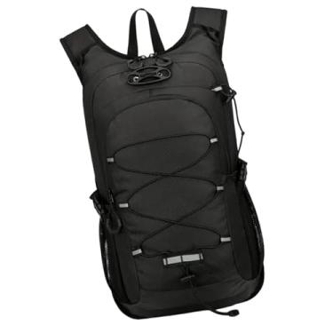 Imagem de Pegciuho Pacote de hidratação portadora de caminhada portátil para adultos que executam mochila mochila mochila para escalar ciclismo de ciclismo , Preto