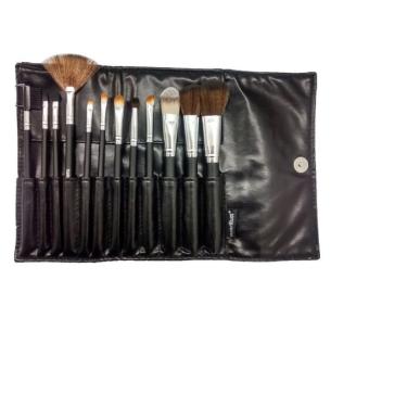 Imagem de Kit com 12 pincéis profissionais para maquiagem KP1-2D