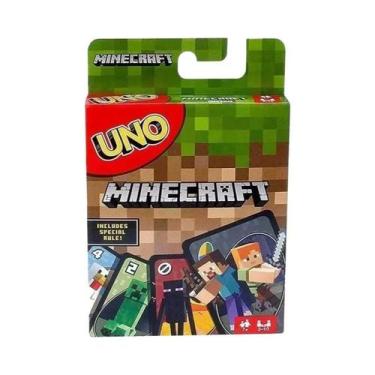 Imagem de Minecraft UNO Jogo De Cartas Multijogador Conjunto 2025 Divertido Queb