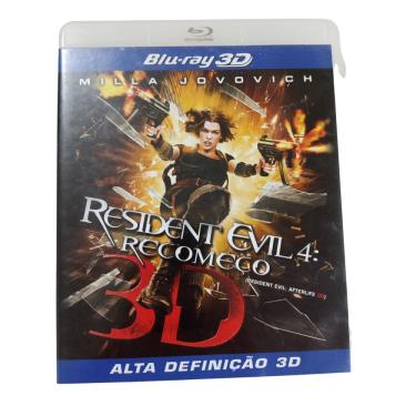 Imagem de Blu-Ray Resident Evil 4 - Recomeço - 3D