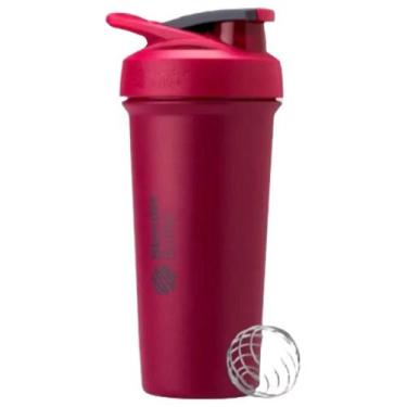 Imagem de Coqueteleira Blender Bottle Strada Sleek Stainless Steel 740ML, Vermel